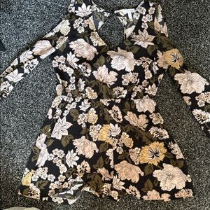 Floral Long Sleeve Romper